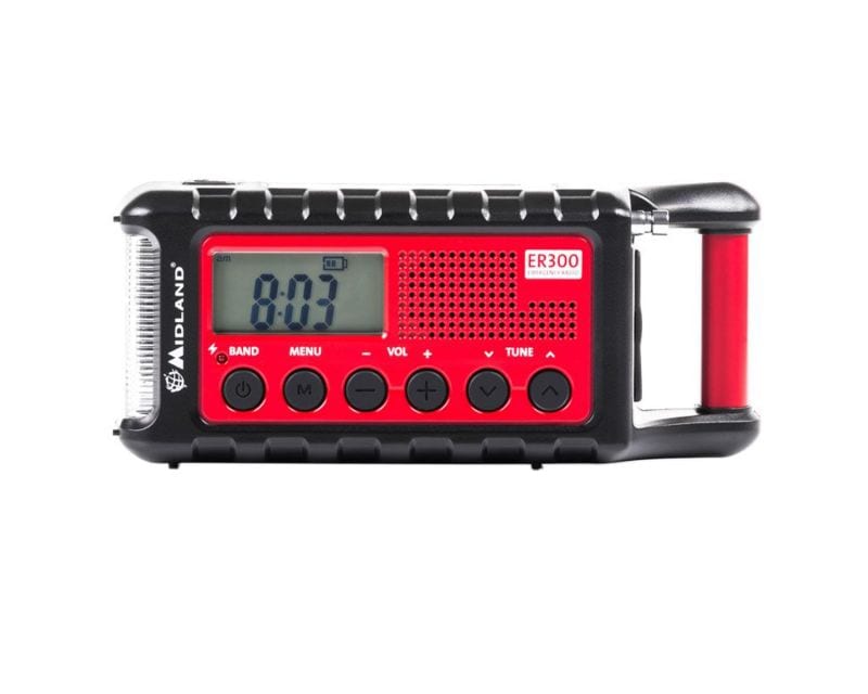 Midland radiobudik ER300 AM/FM powerbank