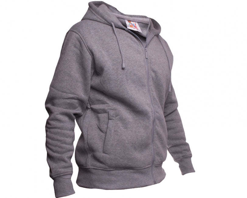 O&T Sweatshirt Paulo High Zipper, grau