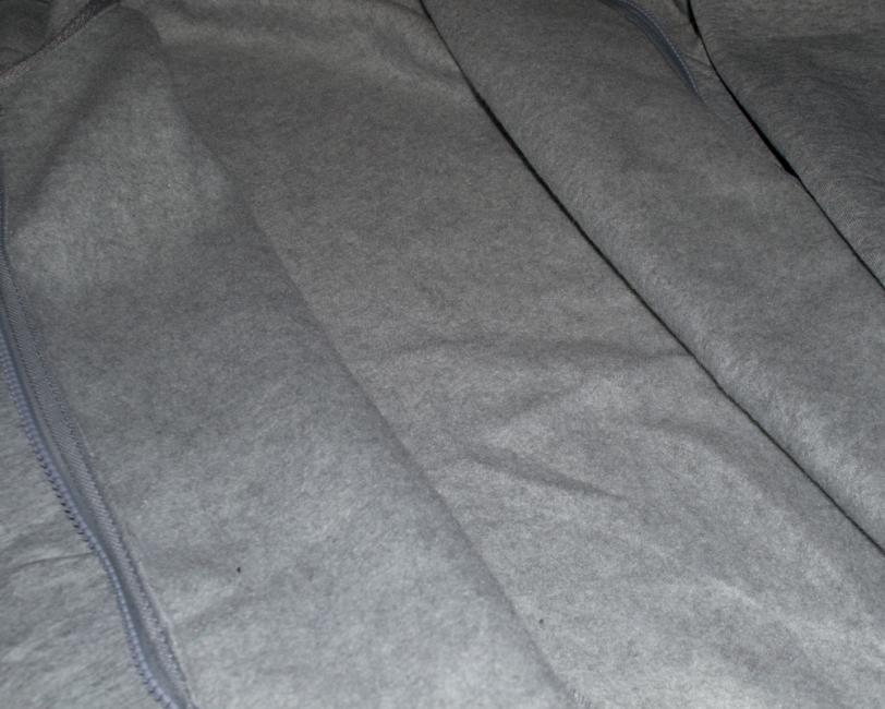 O&T Paulo High Zipper Φούτερ με Φερμουάρ, Γκρι