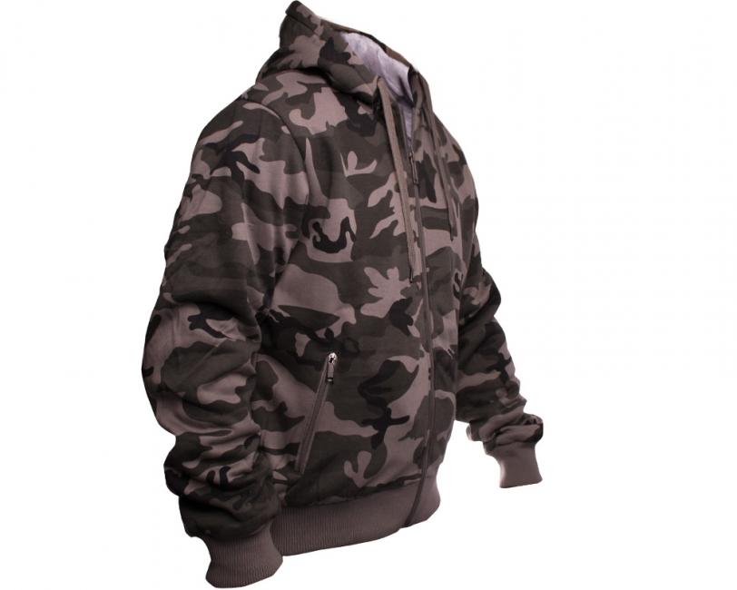 Loshan Sweatshirt Winter zateplena maskacova grau