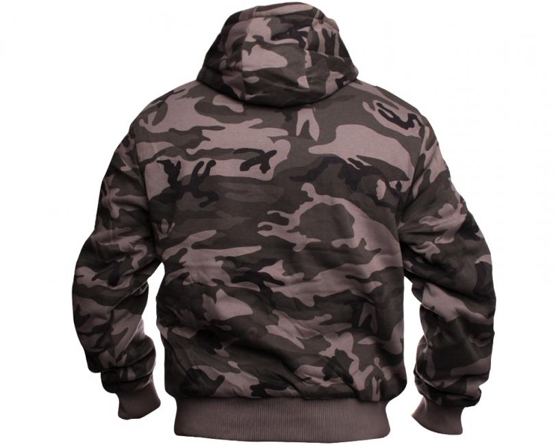 Loshan Sweatshirt Winter zateplena maskacova grau