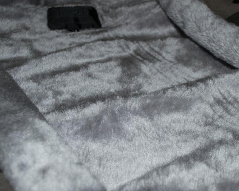 Loshan Sweatshirt Winter zateplena maskacova grau