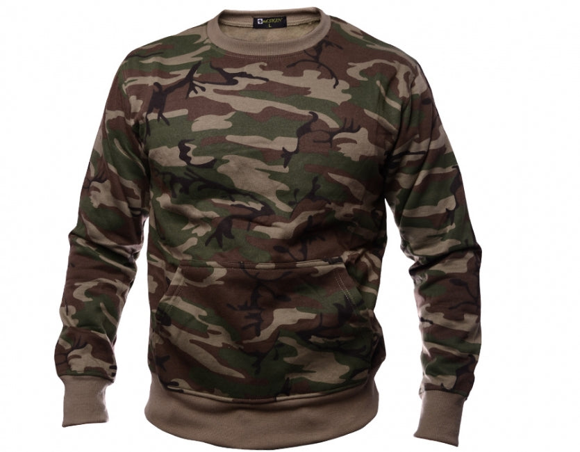 O&T Sweatshirt Nake, woodland