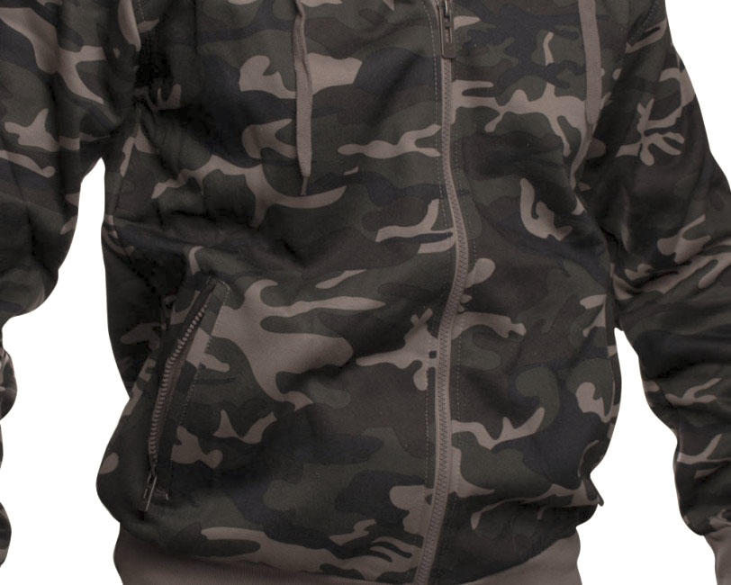 O&T Sweatshirt AloeStar High Zipper, maskacova grün