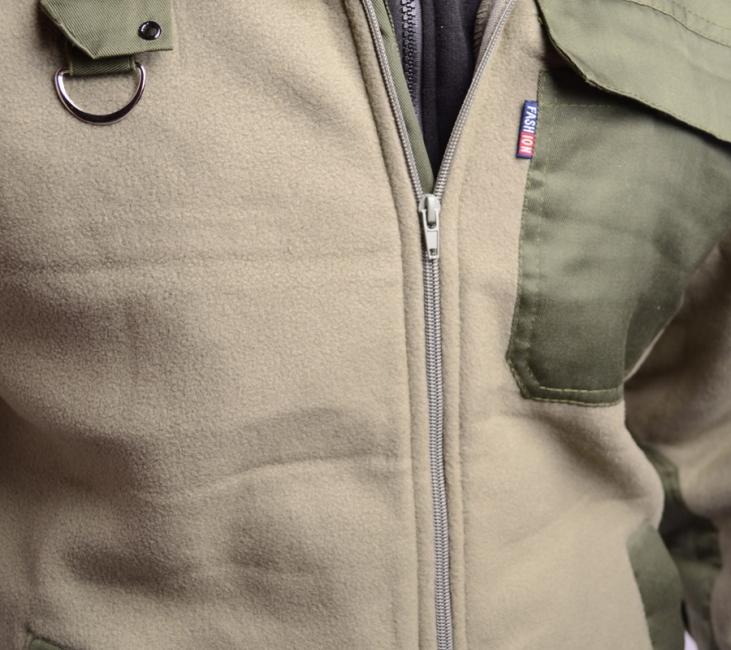 O&T Edgar Fleece Lined Hoodie, Green