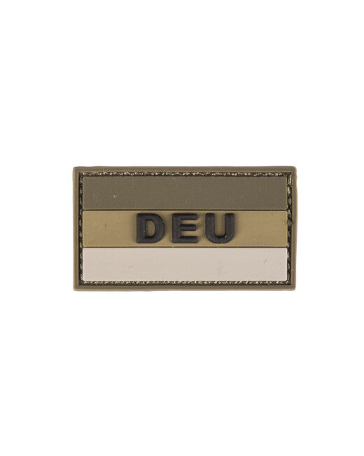 Mil-Tec 3D Aufnäher DEU, olivgrün