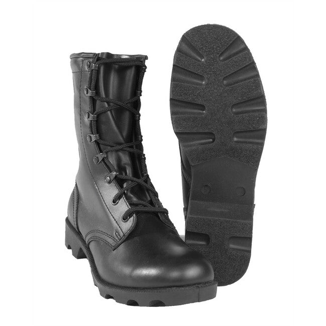 Mil-Tec Amerikanische Kampfstiefel aus Leder mit Schnürsystem