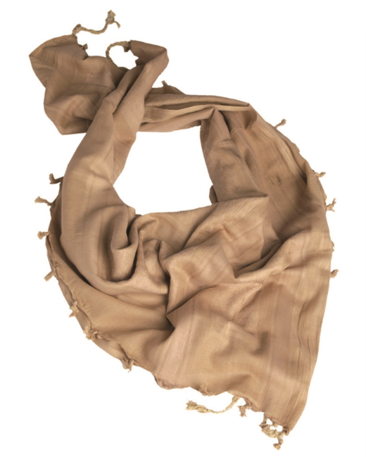 Mil-Tec Arafat-Halstuch coyote, 110 x 110cm