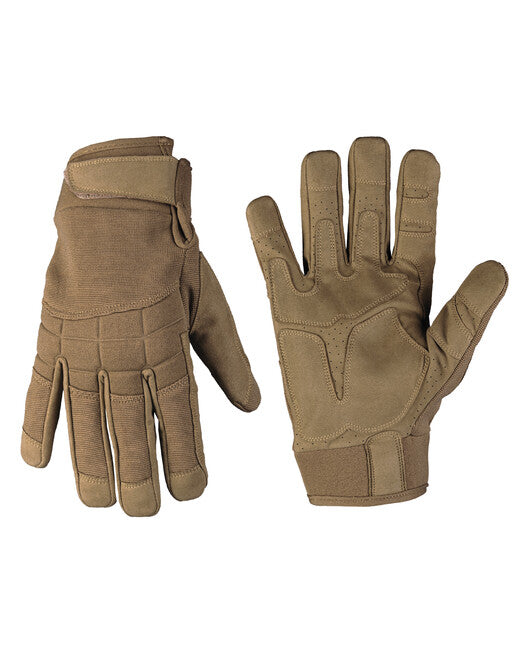 Mil-Tec Assault gloves dark coyote