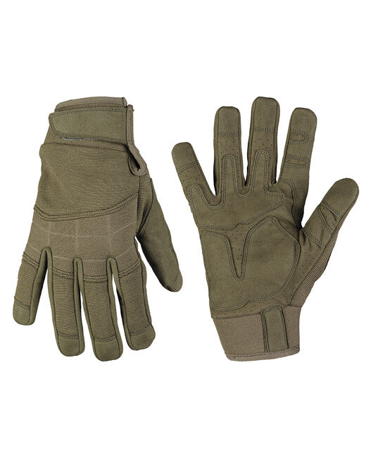Mil-Tec assault gloves oliv