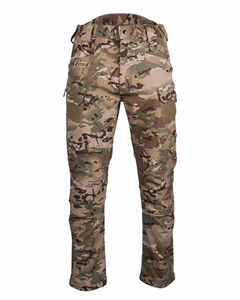 Mil-Tec Assault gefütterte Softshell-Hose, Multitarn