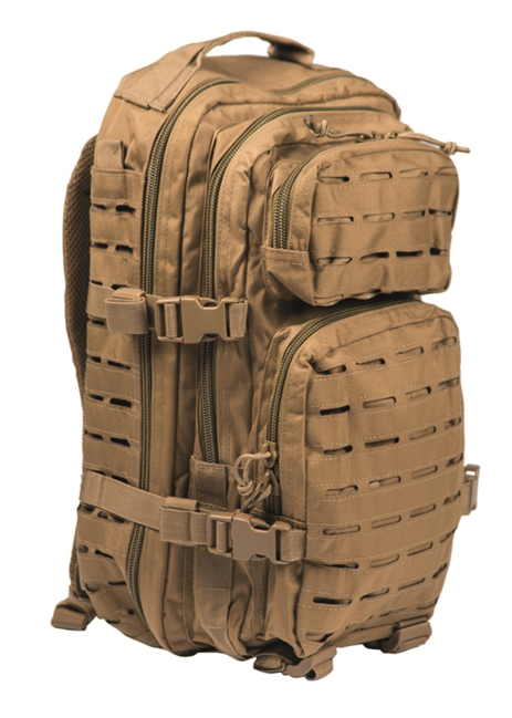 Mil-Tec US Assault Small Laser Cut rucksack, coyote, 20 l