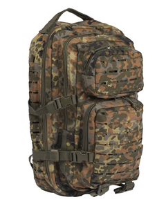 Mil-Tec Rucksack US Assault Small Laser Cut, flecktarn, 20L
