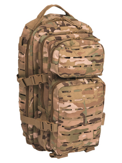 Mil-Tec Rucksack US Assault Small Laser Cut, multitarn, 20L