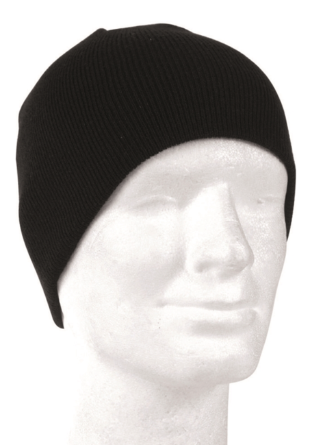 Mil-Tec Beanie Strickmütze, schwarz