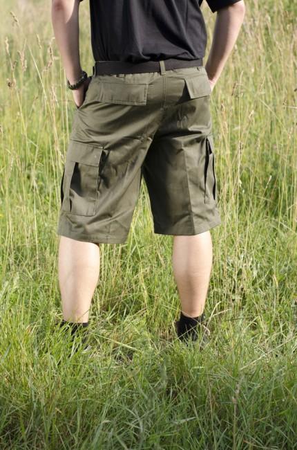 Mil-Tec Bermuda Shorts, Olive