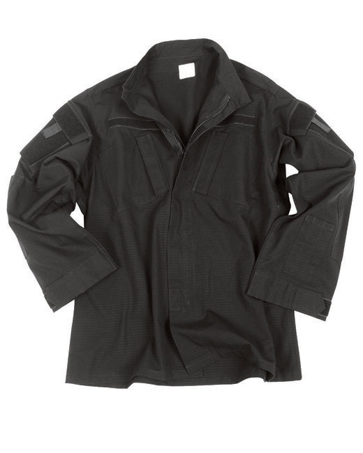 Mil-Tec US Typ ACU Bluse rip-stop Feld, schwarz