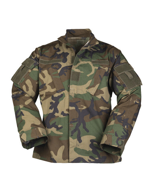 Mil-Tec Bluse US Typ ACU rip-stop feld woodland