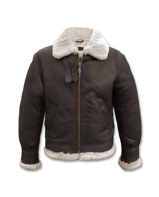 Mil-Tec Us Bomberjacke B3 Lammfell
