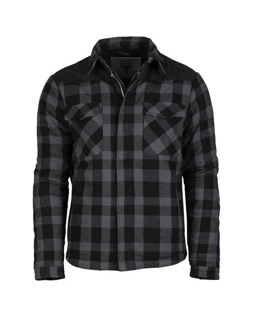 Mil-Tec Lumberjacket schwarz/grau