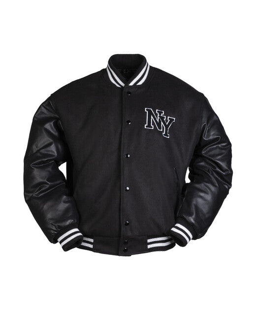 Mil-Tec NY Baseball Jacke M.patch schwarz