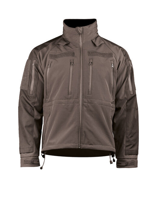 Mil-Tec softshell jacke plus schwarz