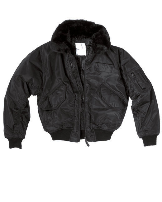 Mil-Tec swat cwu-jacke m.abnehmb.kragen schwarz
