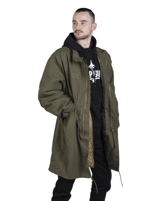 Mil-Tec Jacke US M-51 fishtail mit Einlage grün