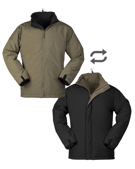 Mil-Tec WET WEATHER Jacke beidseitig, schwarz