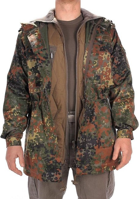 Mil-Tec bw feldjacke fleckt.m.unterziehj.nach tl