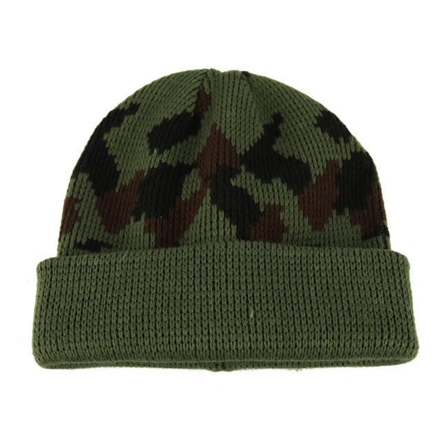 Mil-Tec Strickmütze woodland