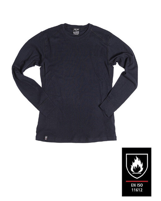 Mil-Tec herren Flammhemmendes Langarmhemd, Marine