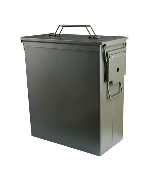 Mil-Tec M9 cal.50 us ammo box steel lg oliv ohne print