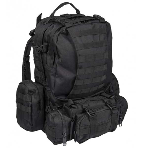 Mil-Tec Defense Pack 36 l schwarz