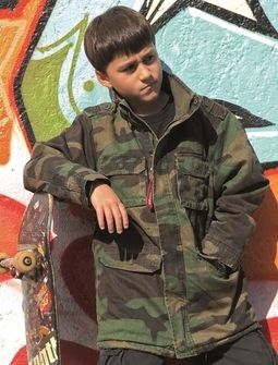 Mil-Tec Ranger Kids feldjacke woodland