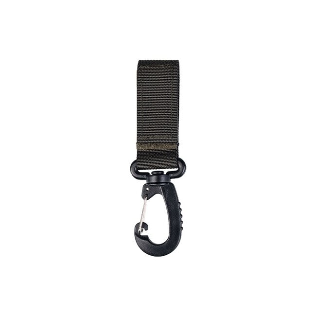 Mil-Tec Gürtelfhalter mit Karabiner 70 mm, olive
