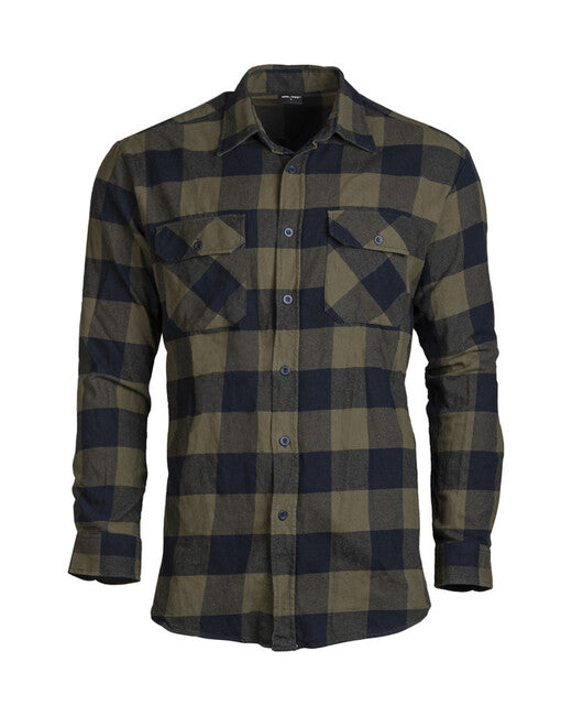 Mil-Tec Flanel Cart Light, schwarz/olive