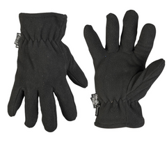 Mil-Tec Fleece Thinsulate™ handschuhe, schwarz