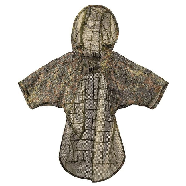 Mil-Tec Ghillie Scharfschützen-Umhang, fleckentarn