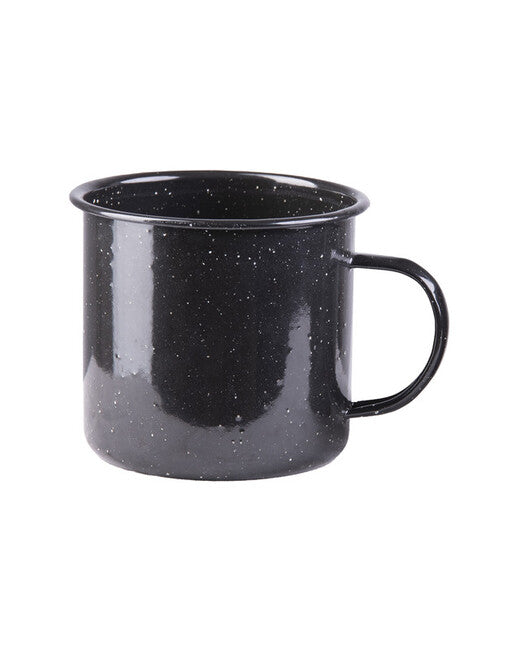 Mil-Tec WESTERN Tasse emailliert 680 ml schwarz