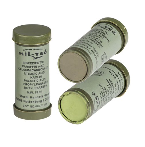 Mil-Tec tarnschminkstift oliv-schwarz