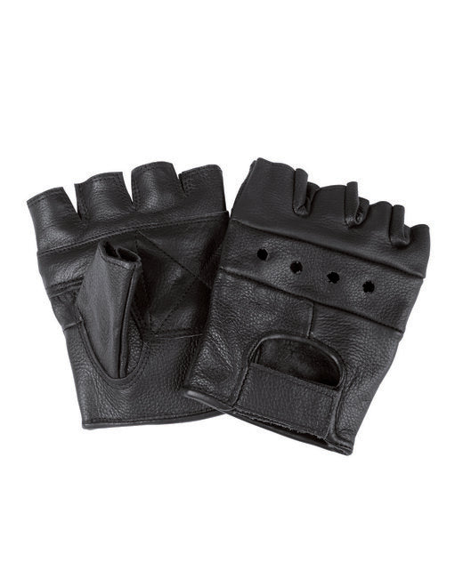 Mil-Tec Lederhandschuhe ohne Finger – WARAGOD