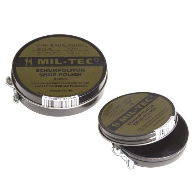 Mil-Tec Schuhcreme, schwarz, 32 g