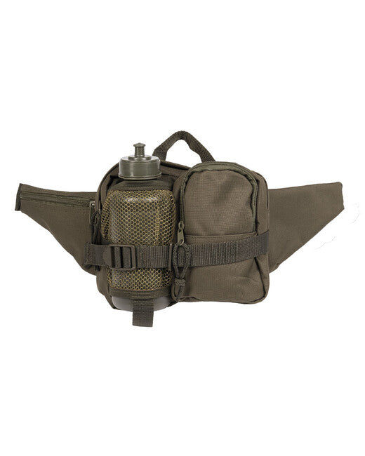 Mil-Tec FLASCH Bauchtasche mit Kunststoffflasche olivfarben