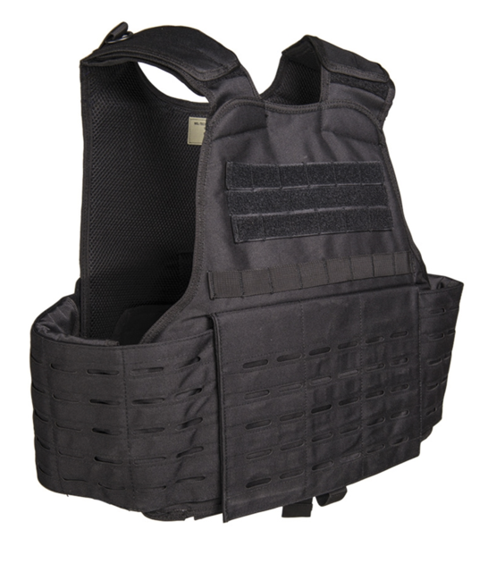 Mil-Tec Laser Cut Carrier ballistischer Plattenträger, schwarz