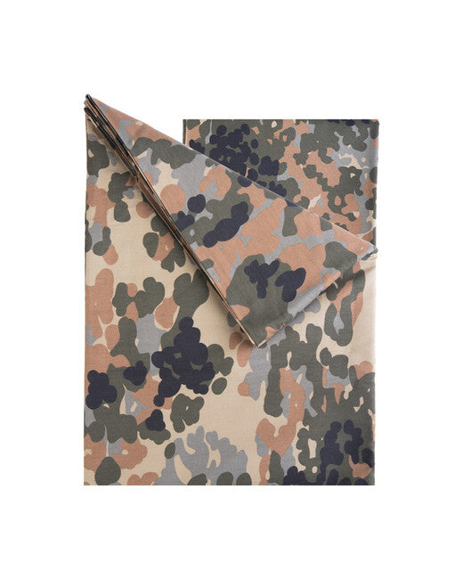 Mil-Tec Camouflage Bettwäsche für 1 Bett, flecktarn