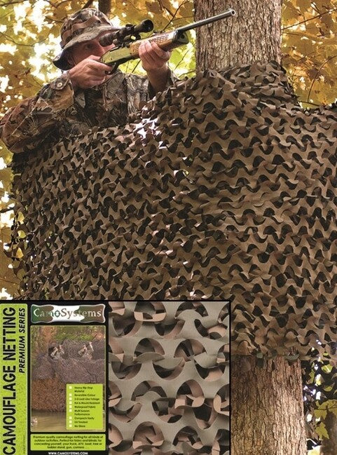 Mil-Tec BASIC LIGHT NET WOODLAND Tarnnetz 2,4x6m