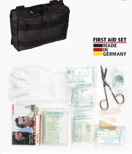 Mil-Tec MOLLE klein Erste-Hilfe-Set, schwarz