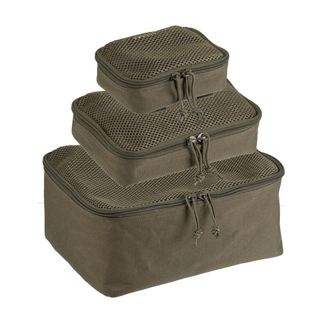 Mil-Tec MOLLE Etuiset 3-teilig, olivgrün