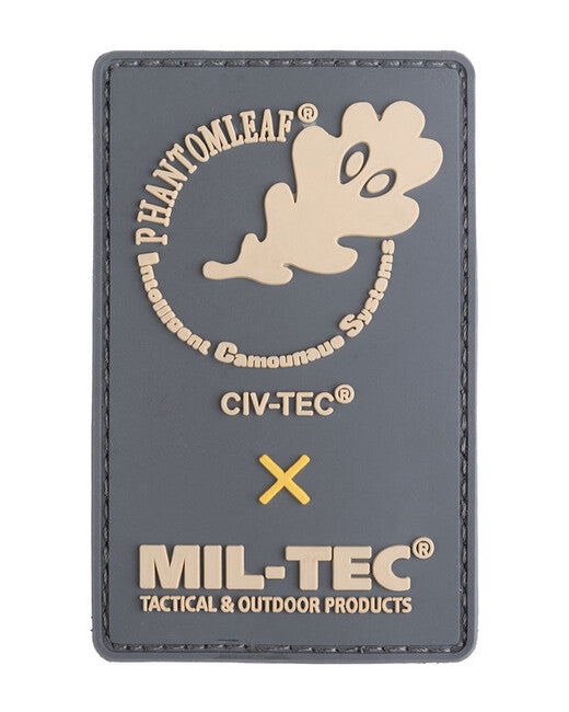 Mil-Tec patch 3d phantomleaf® pvc m.klett foliage